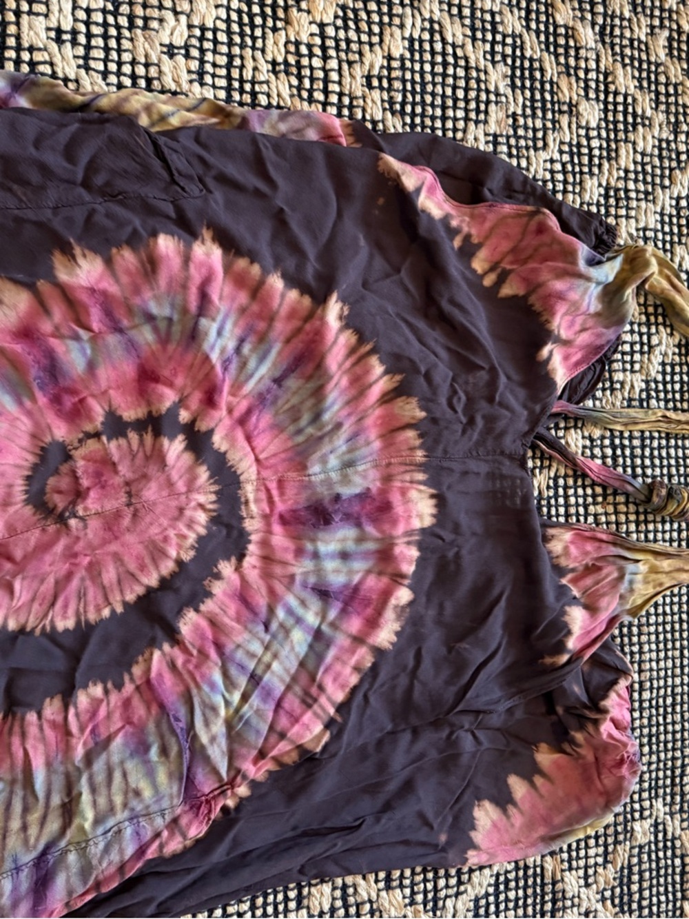 Hippie tie dye jumpsuit - Picture 6 of 10